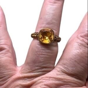 NWOT Heidi Daus Swarovski crystal ring size 8